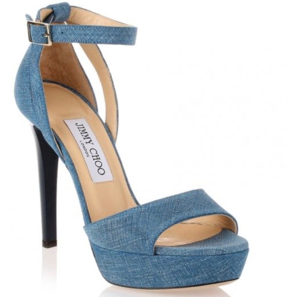 Authentic Jimmy Choo Platform Heel Size 38